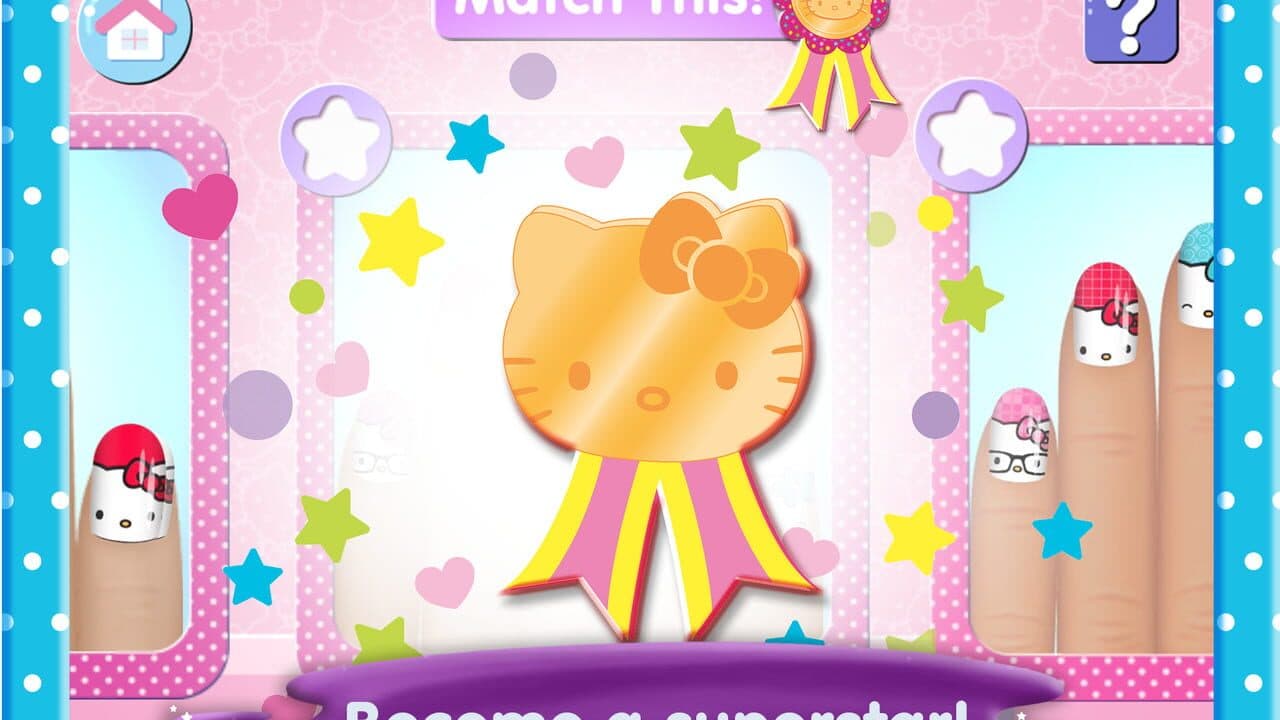 Hello Kitty Nail Salon screenshot 1