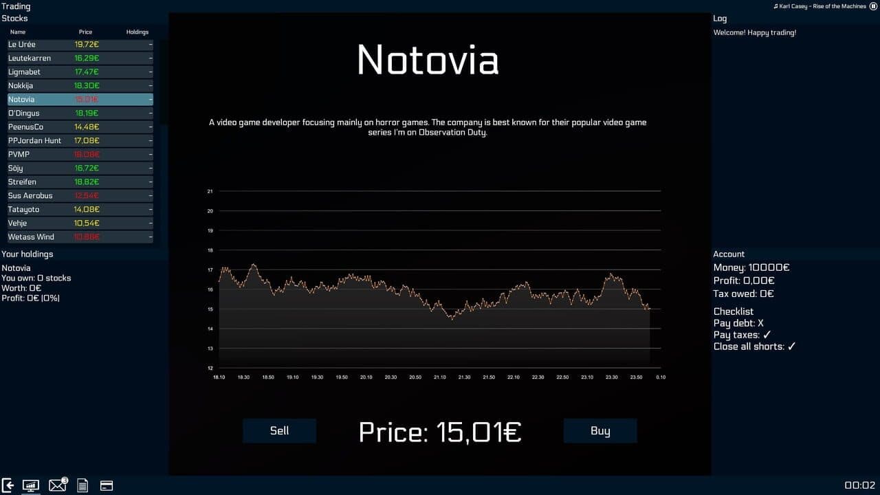 Trader of the Night screenshot 1