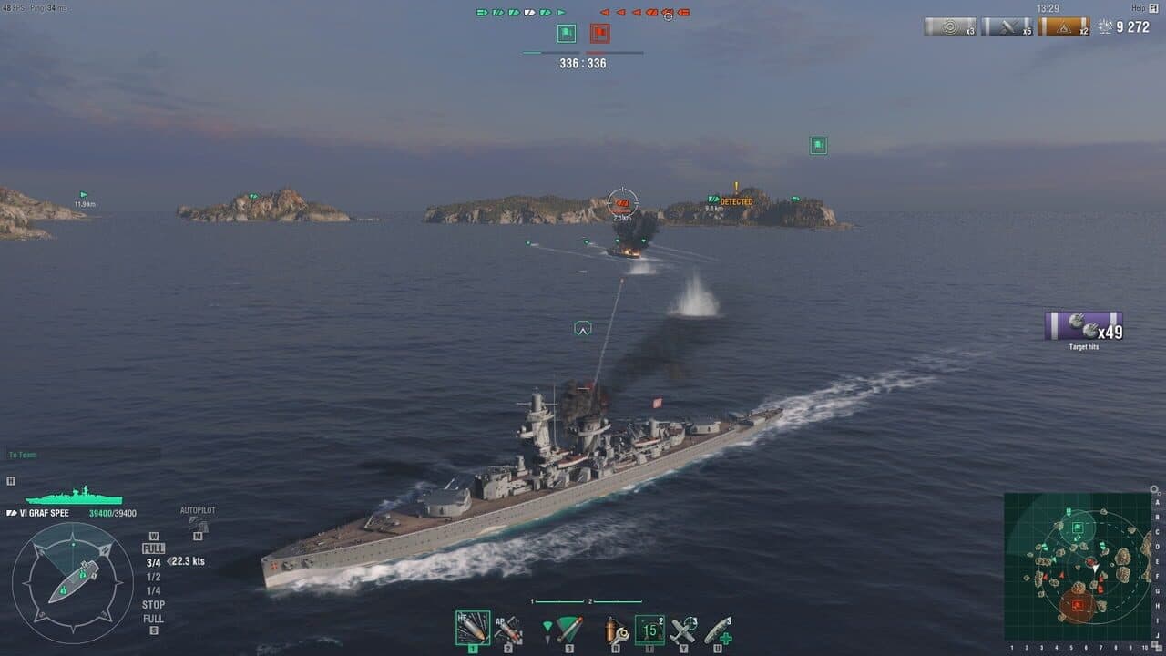 World of Warships: Admiral Graf Spee Pack screenshot 1