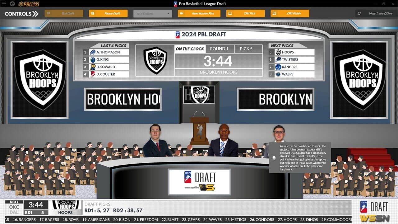 Draft Day Sports: Pro Basketball 2023 thumbnail 12