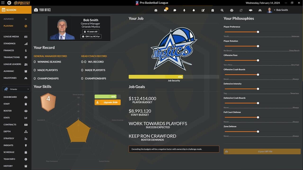 Draft Day Sports: Pro Basketball 2023 thumbnail 4