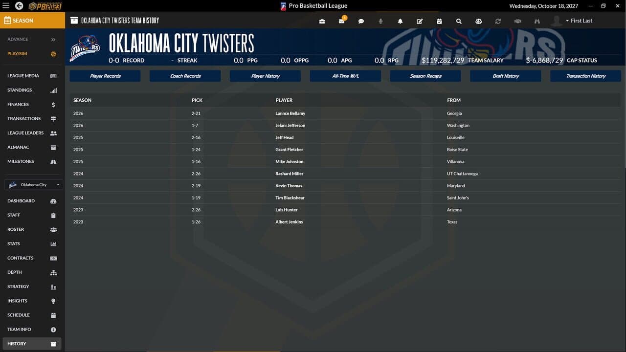 Draft Day Sports: Pro Basketball 2023 thumbnail 7