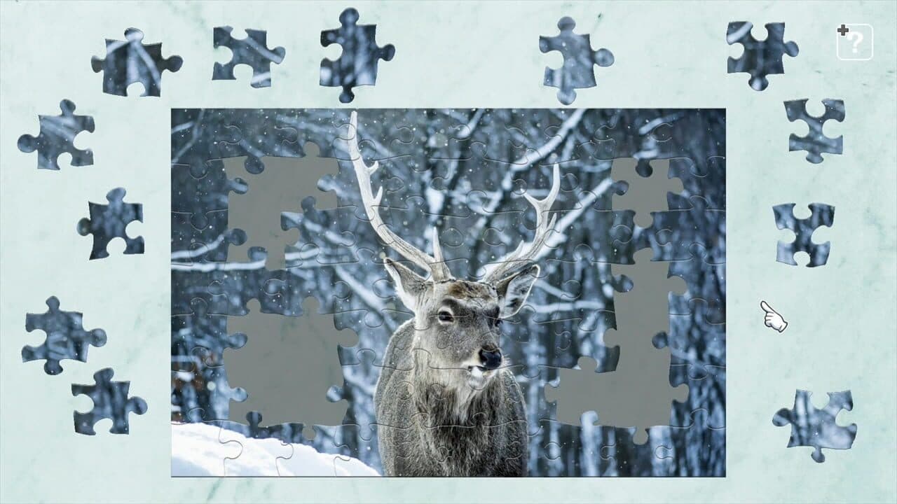 Jigsaw Masterpieces: Animals in Snow thumbnail 2
