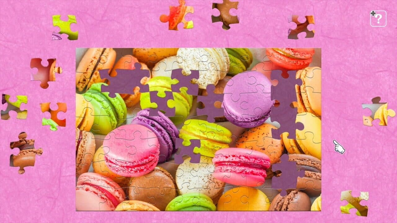 Jigsaw Masterpieces: Colorful Sweets screenshot 1