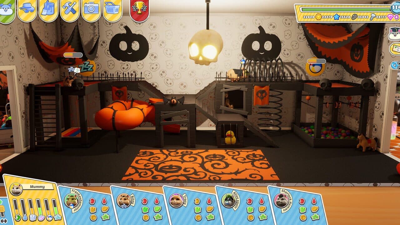 Hamster Playground: Spooky Hamster House screenshot 1