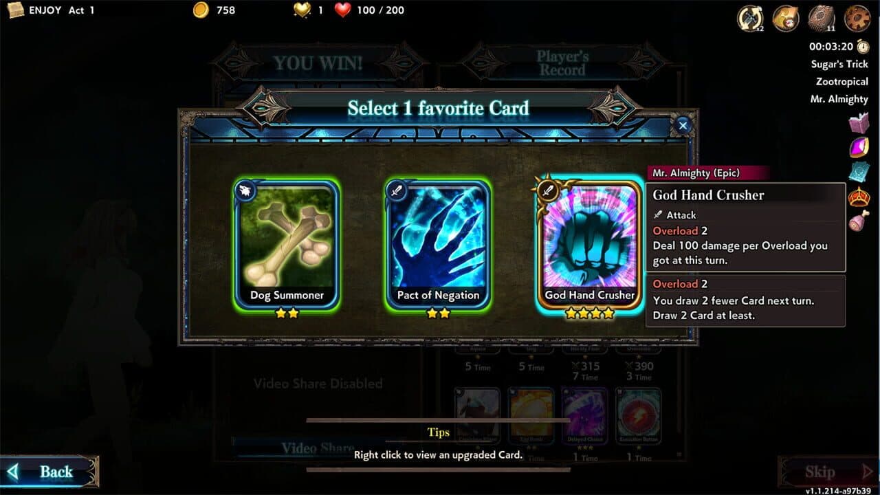 Overdungeon - Mr.Almighty (Card Pack) thumbnail 3
