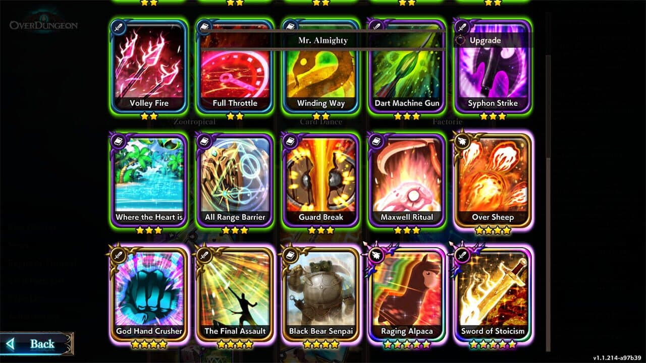 Overdungeon - Mr.Almighty (Card Pack) thumbnail 4