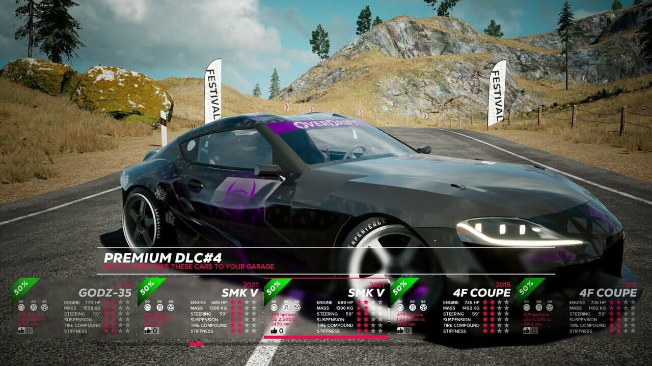 OverDrift Festival: Premium Cars Pack#4 thumbnail 5