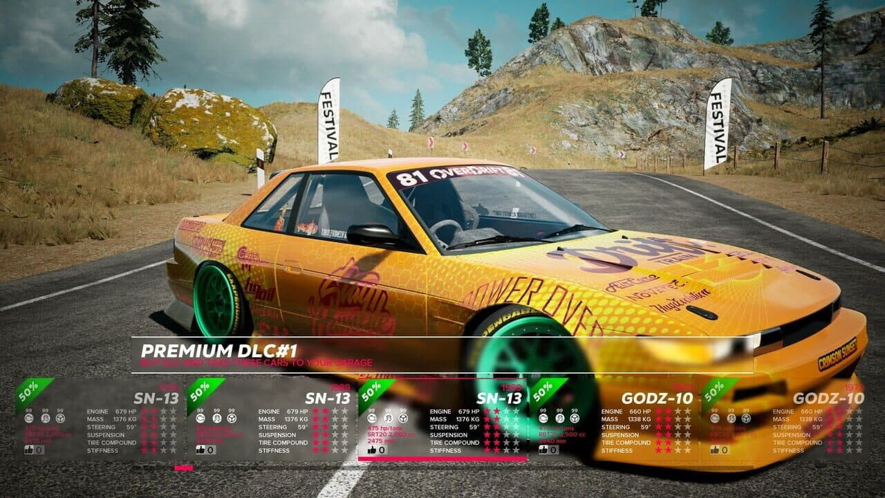 OverDrift Festival: Premium Cars Pack#1 thumbnail 3