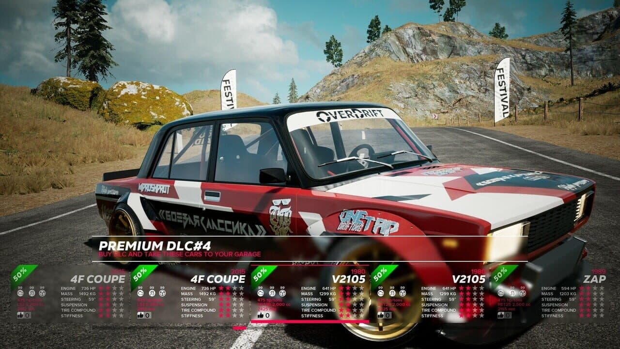 OverDrift Festival: Premium Cars Pack#4 thumbnail 10