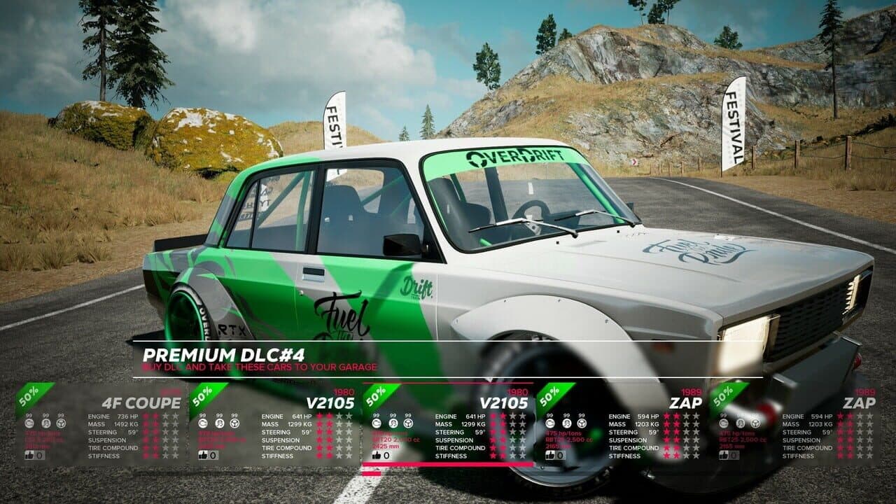 OverDrift Festival: Premium Cars Pack#4 thumbnail 8