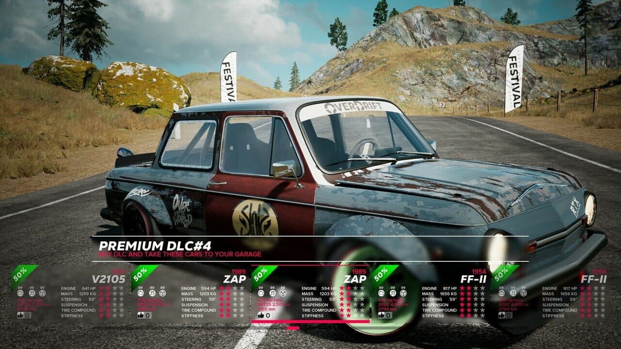 OverDrift Festival: Premium Cars Pack#4 thumbnail 14
