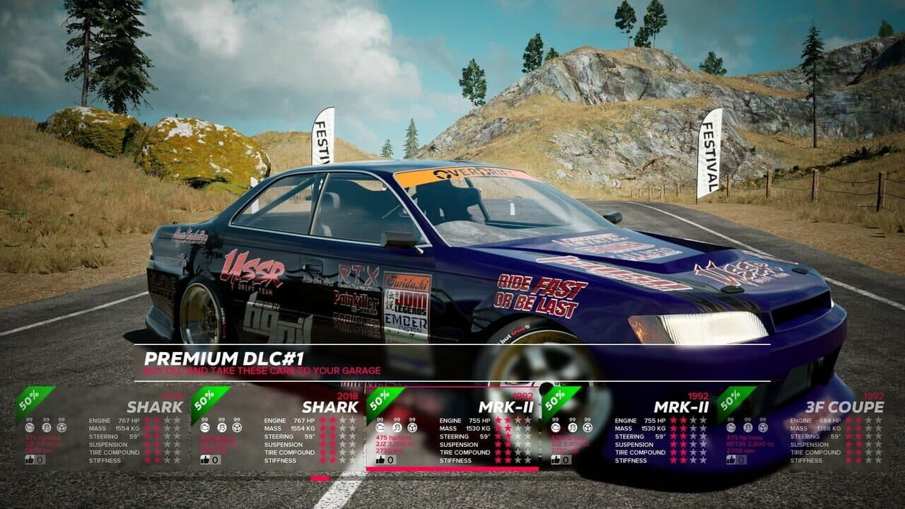 OverDrift Festival: Premium Cars Pack#1 thumbnail 24