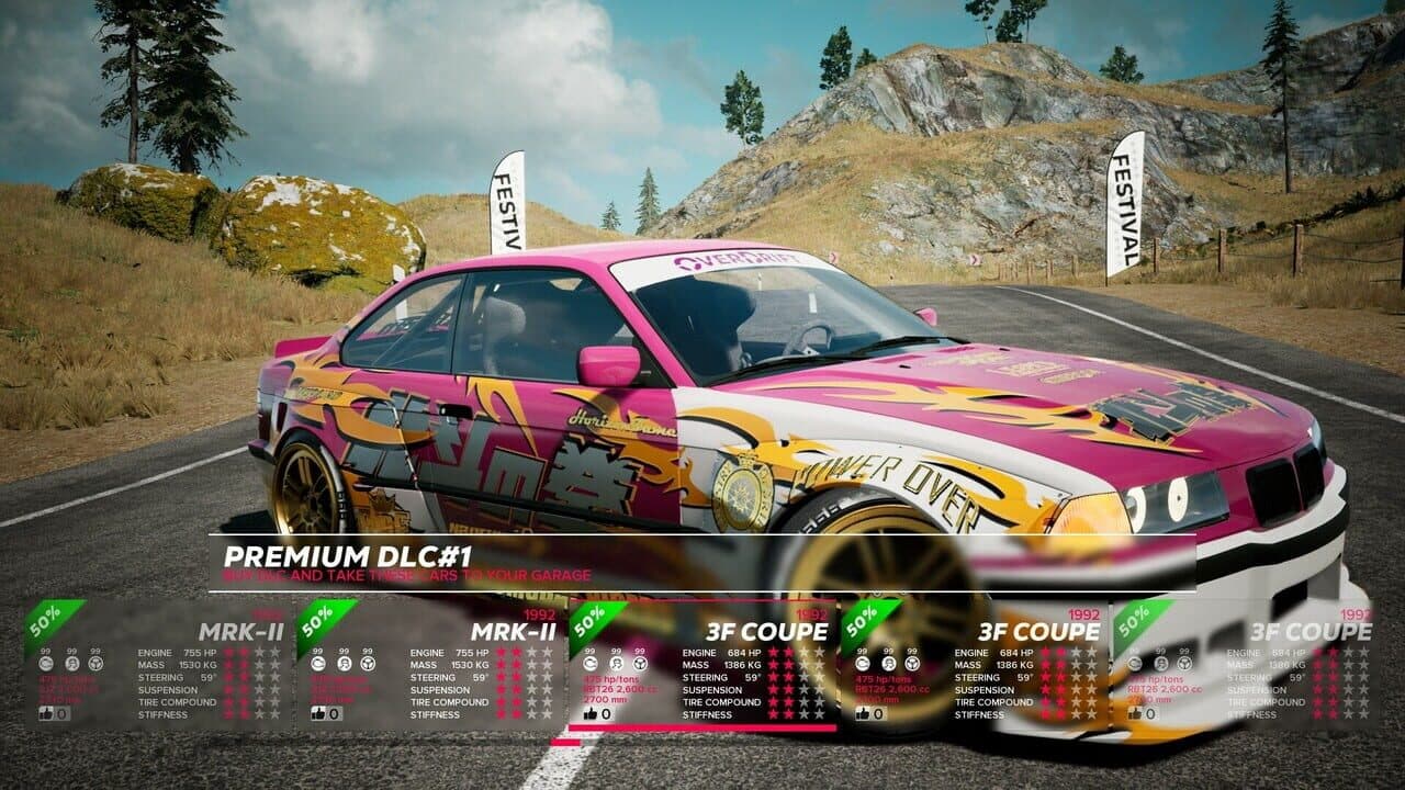 OverDrift Festival: Premium Cars Pack#1 thumbnail 25
