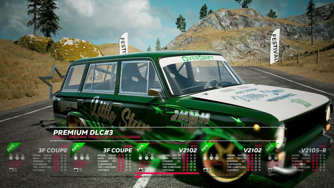 OverDrift Festival: Premium Cars Pack#3 thumbnail 10