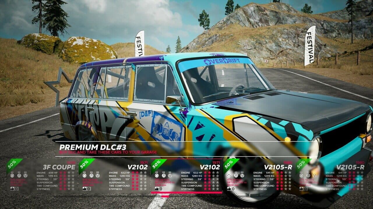 OverDrift Festival: Premium Cars Pack#3 thumbnail 11