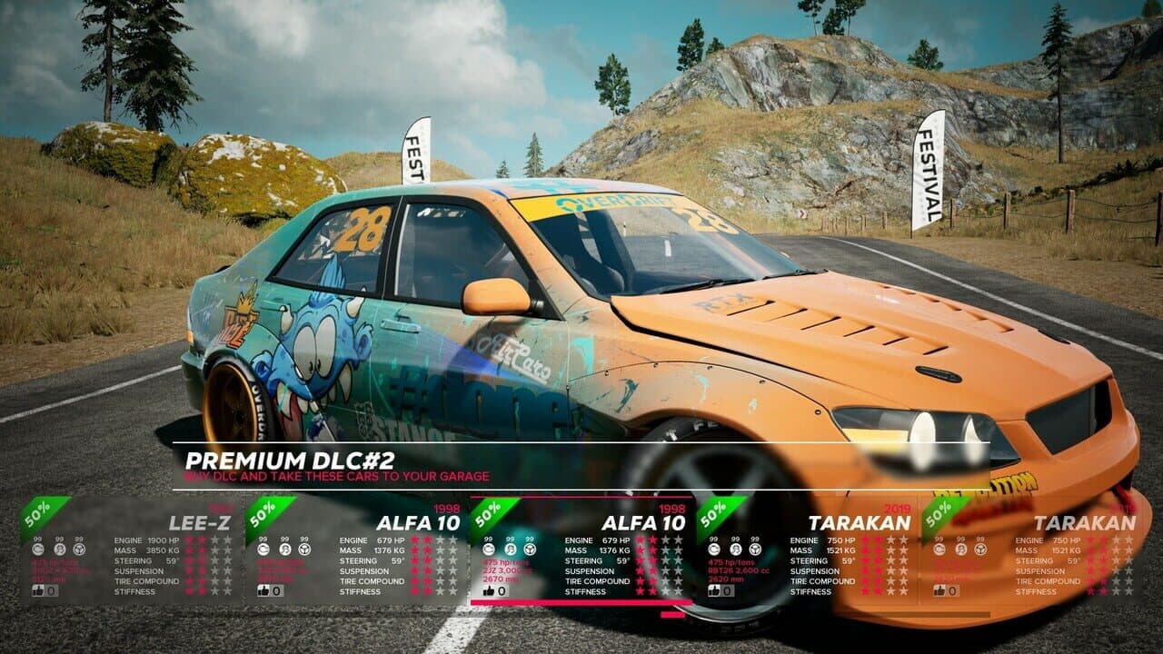 OverDrift Festival: Premium Cars Pack #2 thumbnail 22
