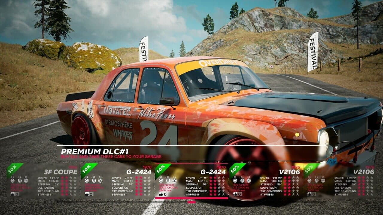 OverDrift Festival: Premium Cars Pack#1 thumbnail 22