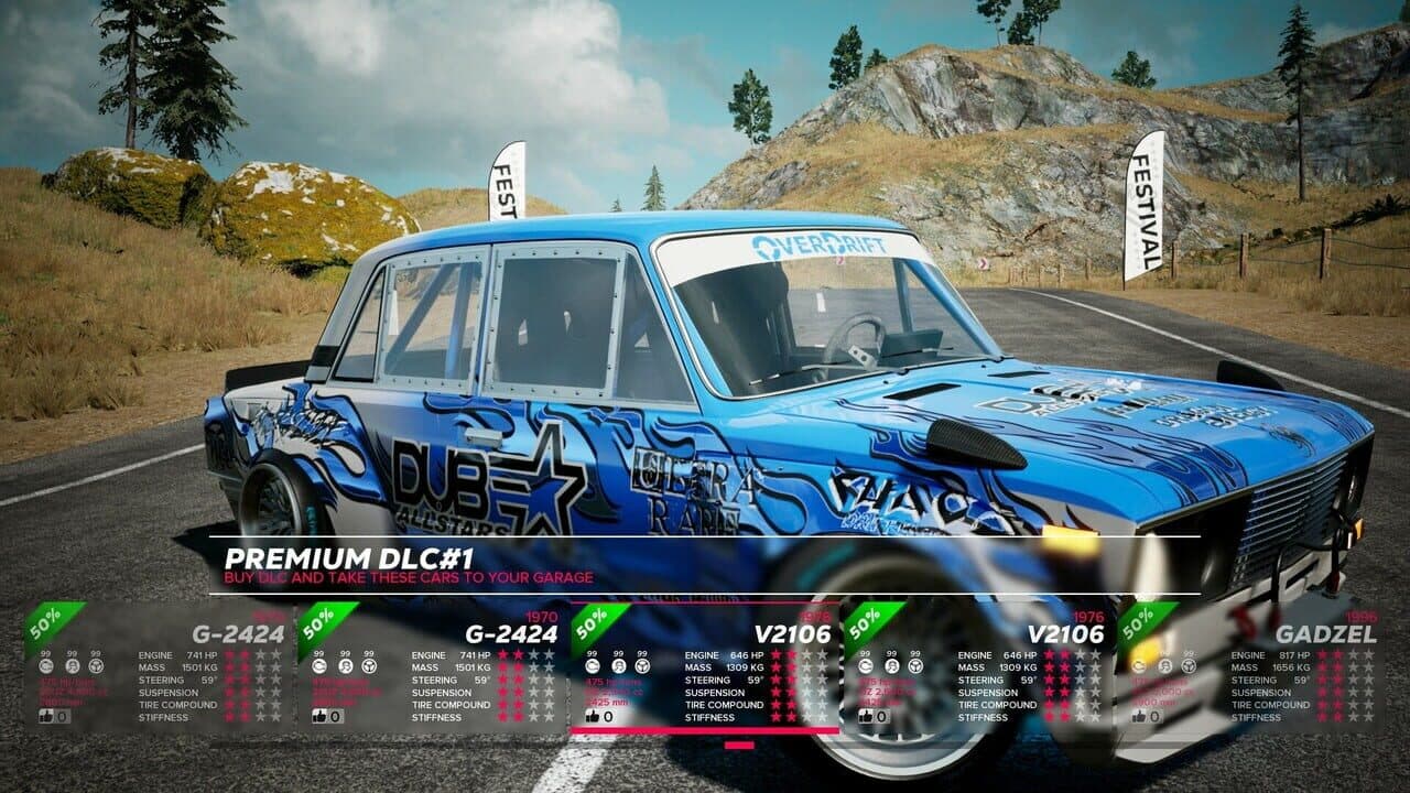 OverDrift Festival: Premium Cars Pack#1 thumbnail 6