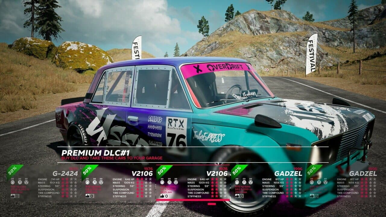 OverDrift Festival: Premium Cars Pack#1 thumbnail 17