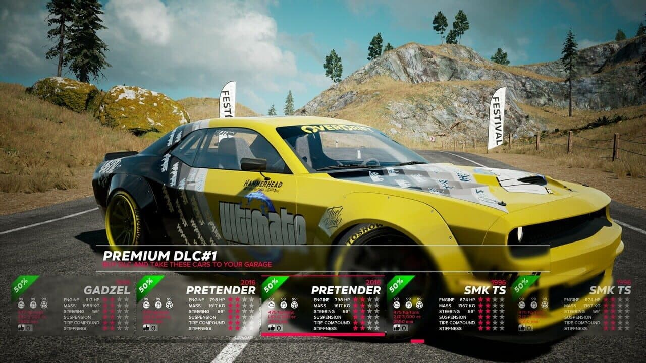 OverDrift Festival: Premium Cars Pack#1 thumbnail 15