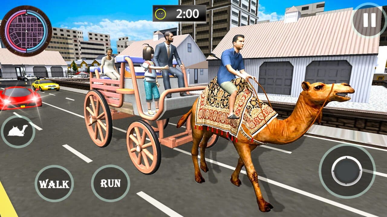 Passenger Camel Taxi Driving thumbnail 2