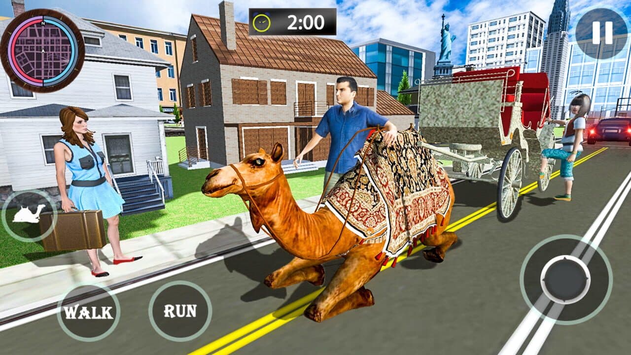 Passenger Camel Taxi Driving thumbnail 3