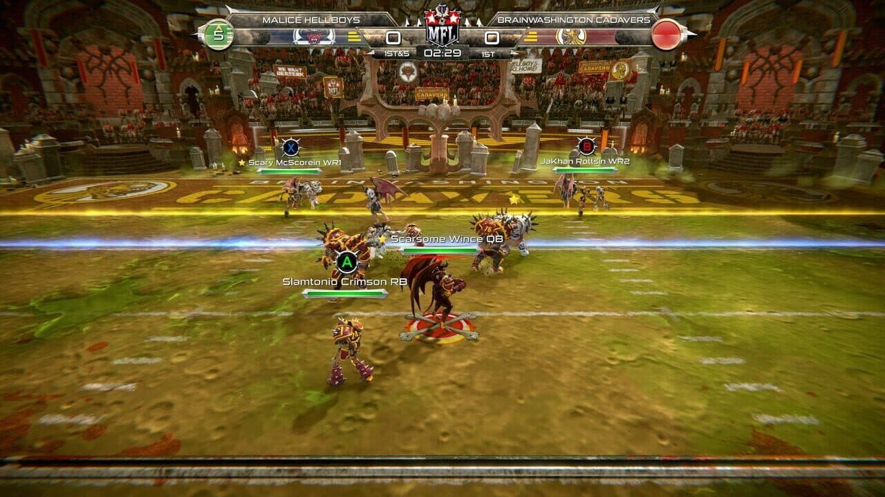 Mutant Football League: Brainwashington Cadavers thumbnail 3