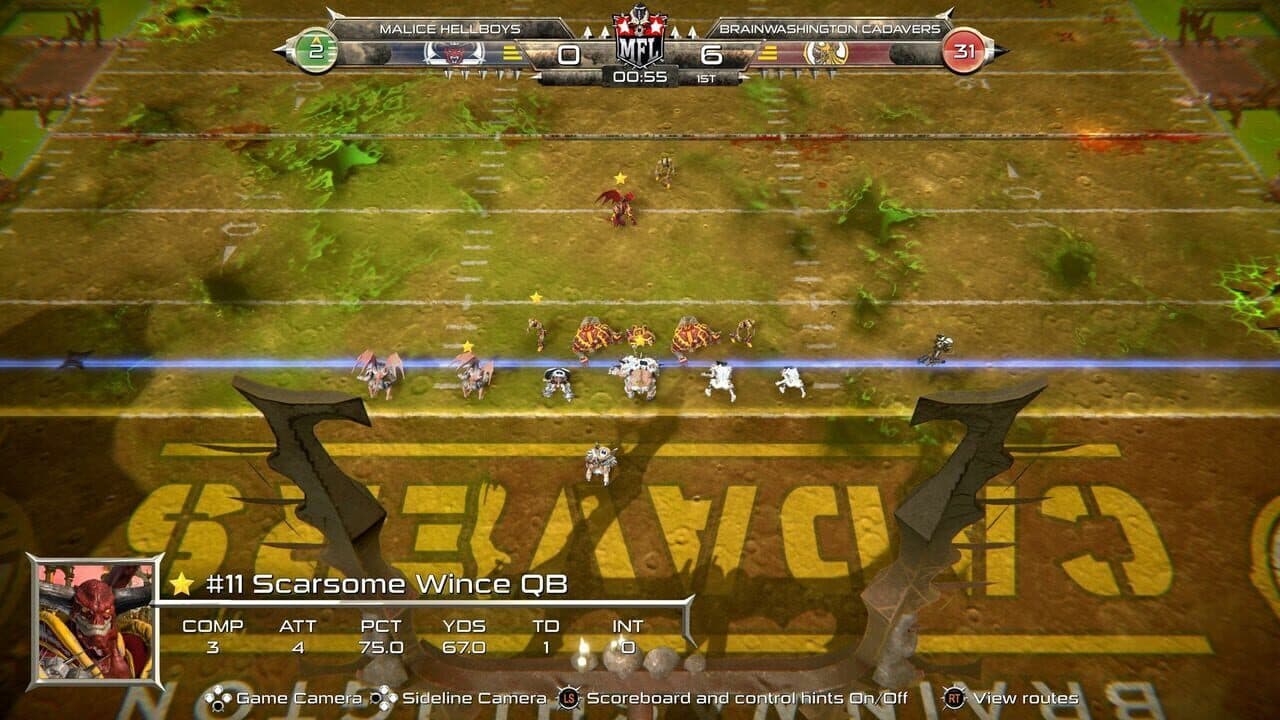 Mutant Football League: Brainwashington Cadavers thumbnail 6