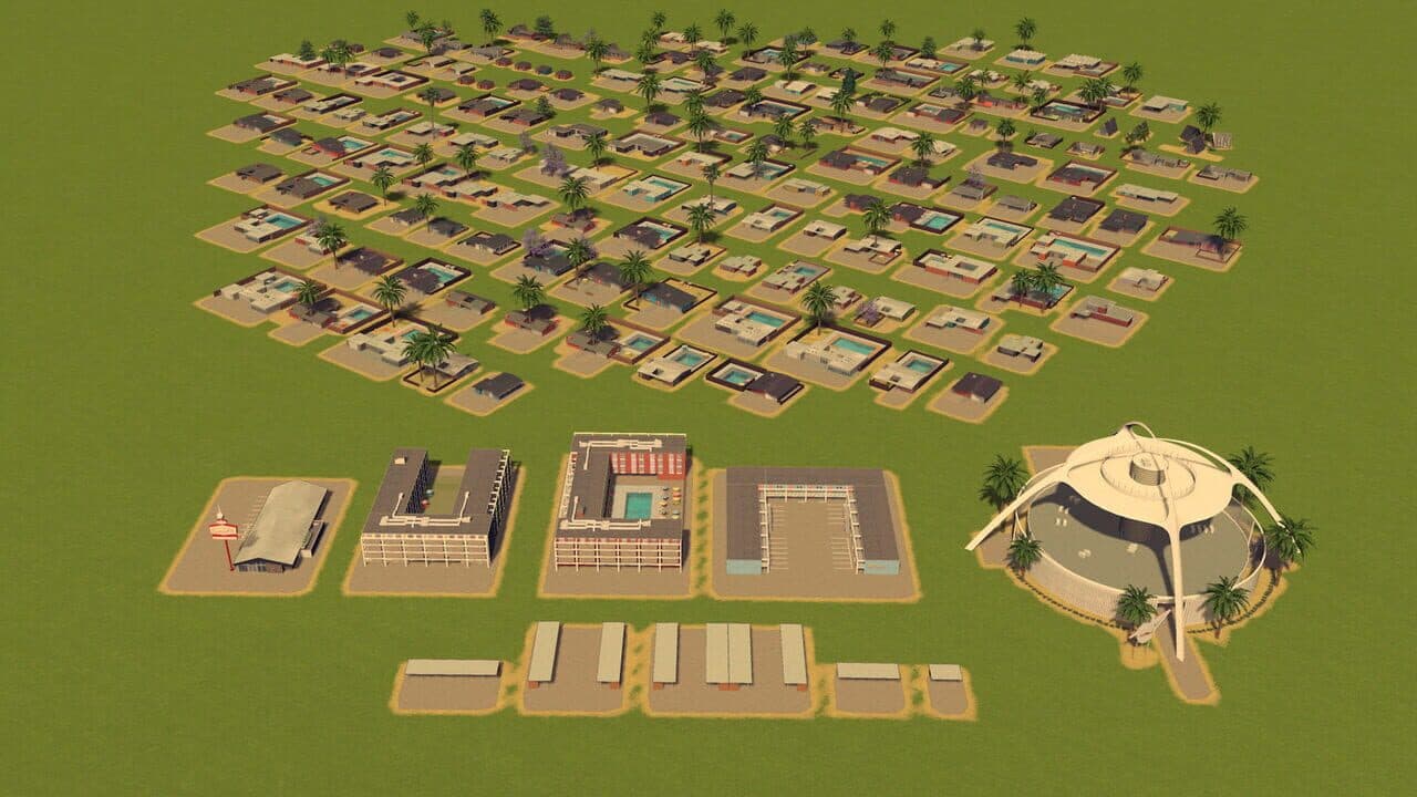 Cities: Skylines - Content Creator Pack: Mid-Century Modern thumbnail 3