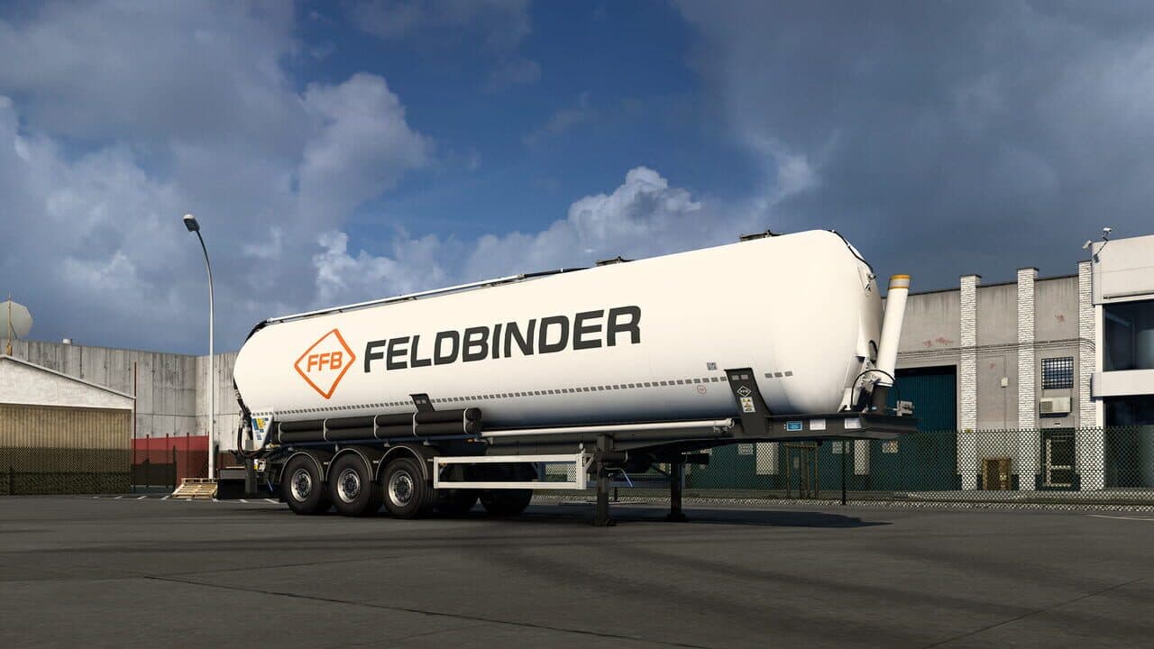 Euro Truck Simulator 2: Feldbinder Trailer Pack screenshot 1