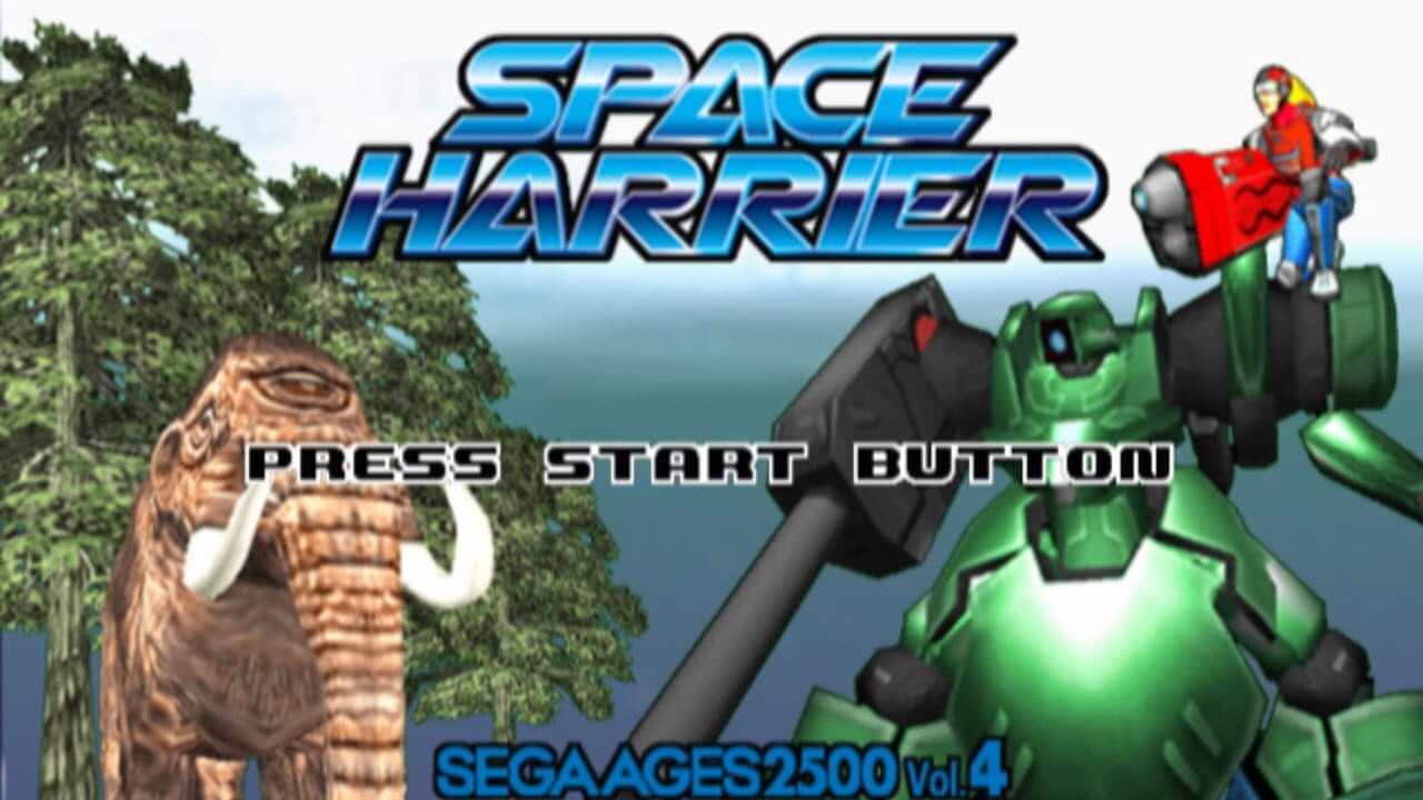 Sega Ages 2500 Vol. 4: Space Harrier screenshot 1