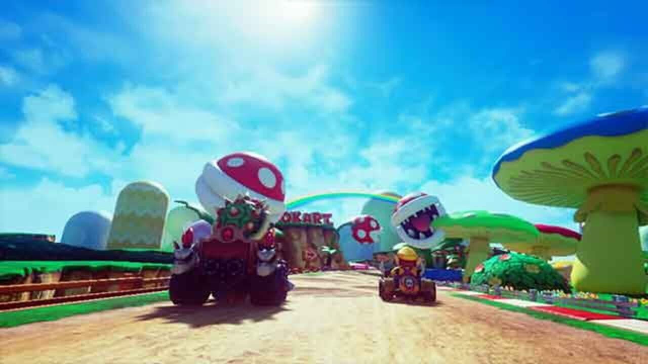 Mario Kart Arcade GP VR screenshot 1