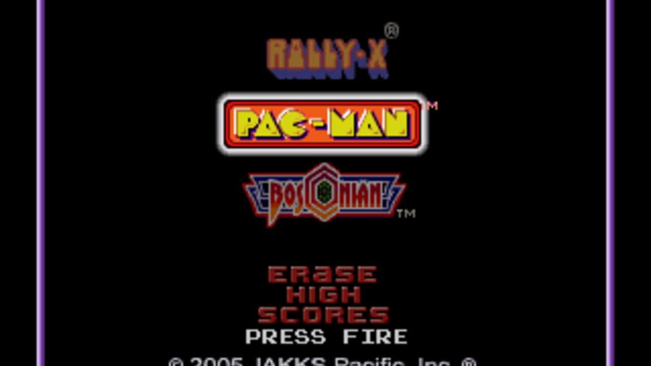 GameKey: Namco - Pac-Man / Bosconian / Rally-X screenshot 1