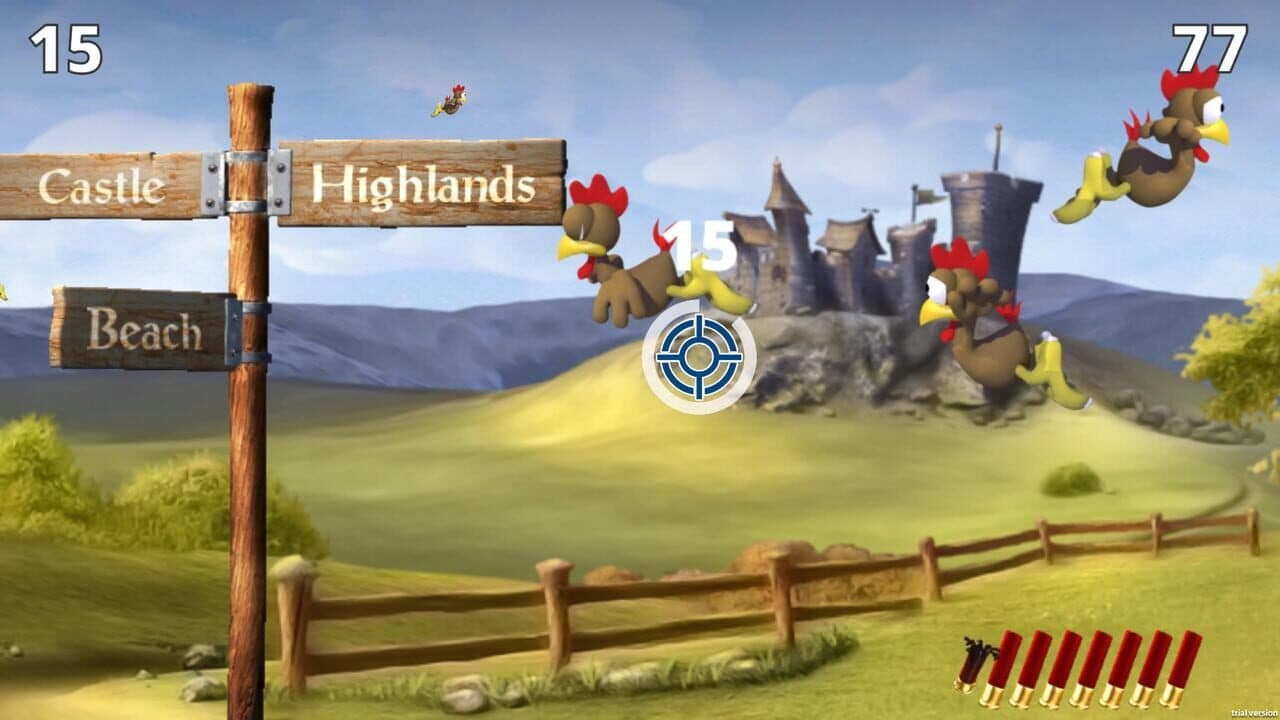 Crazy Chicken: Shooter Edition screenshot 1