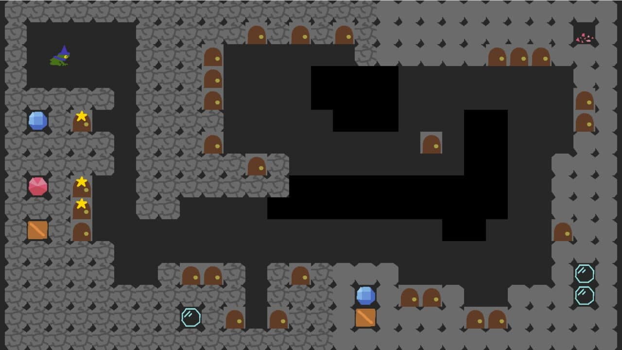 Frog Wizard Gem Quest screenshot 1