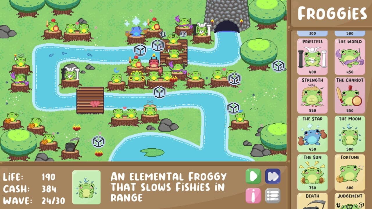 Ninja Froggies screenshot 1