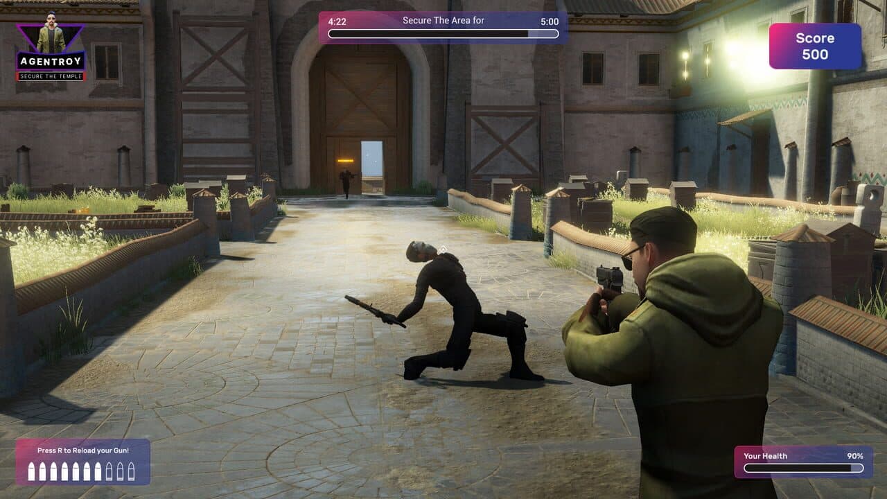 Agent Roy: Secure the Temple screenshot 1