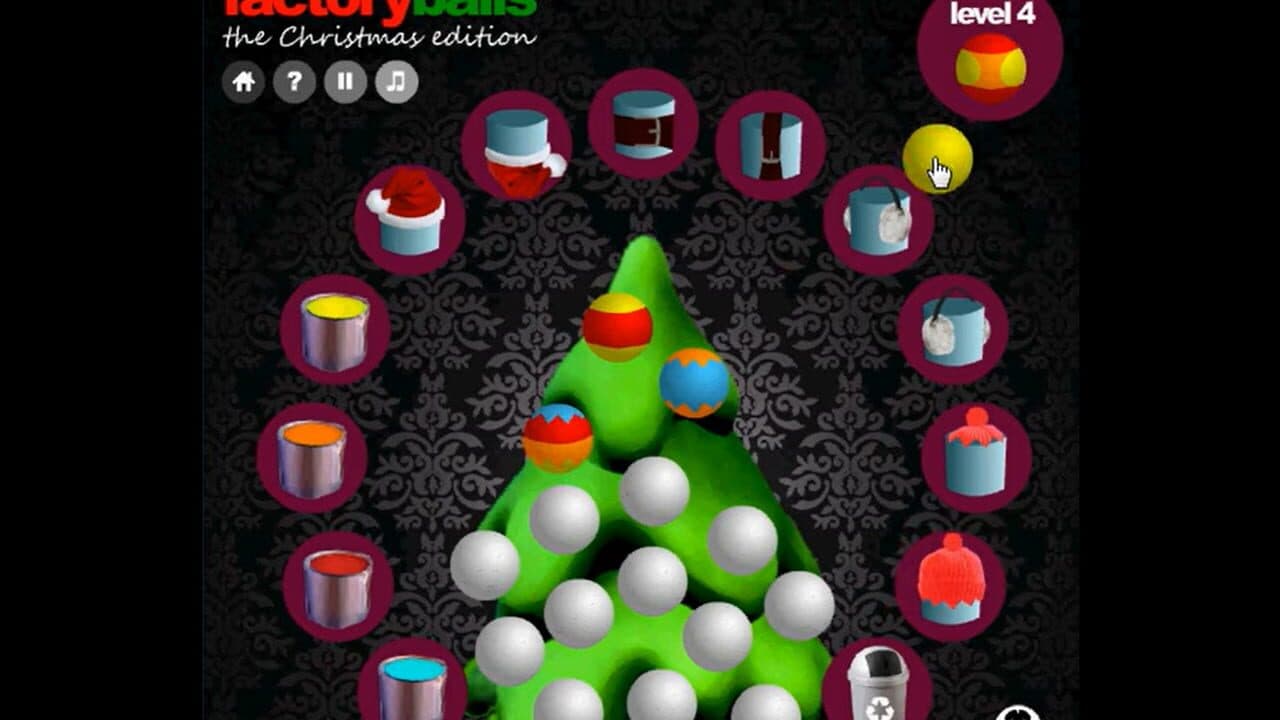 Factory Balls Christmas Edition screenshot 1