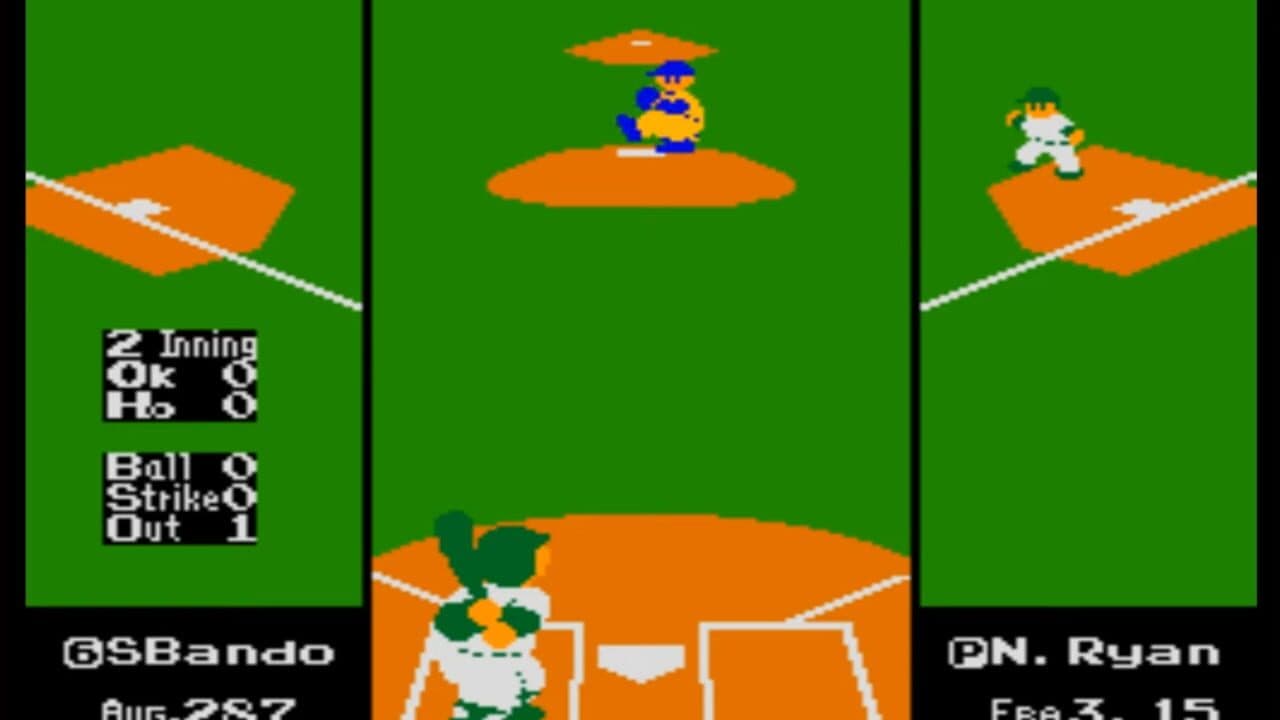 Atari R.B.I. Baseball screenshot 1