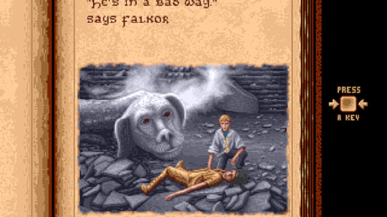 The Neverending Story II: The Arcade Game screenshot 1