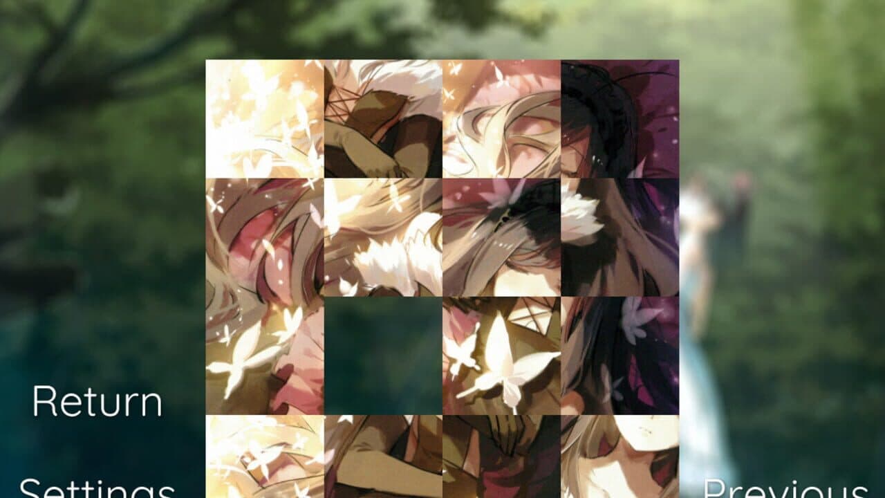 Anime Girl Slide Puzzle thumbnail 2