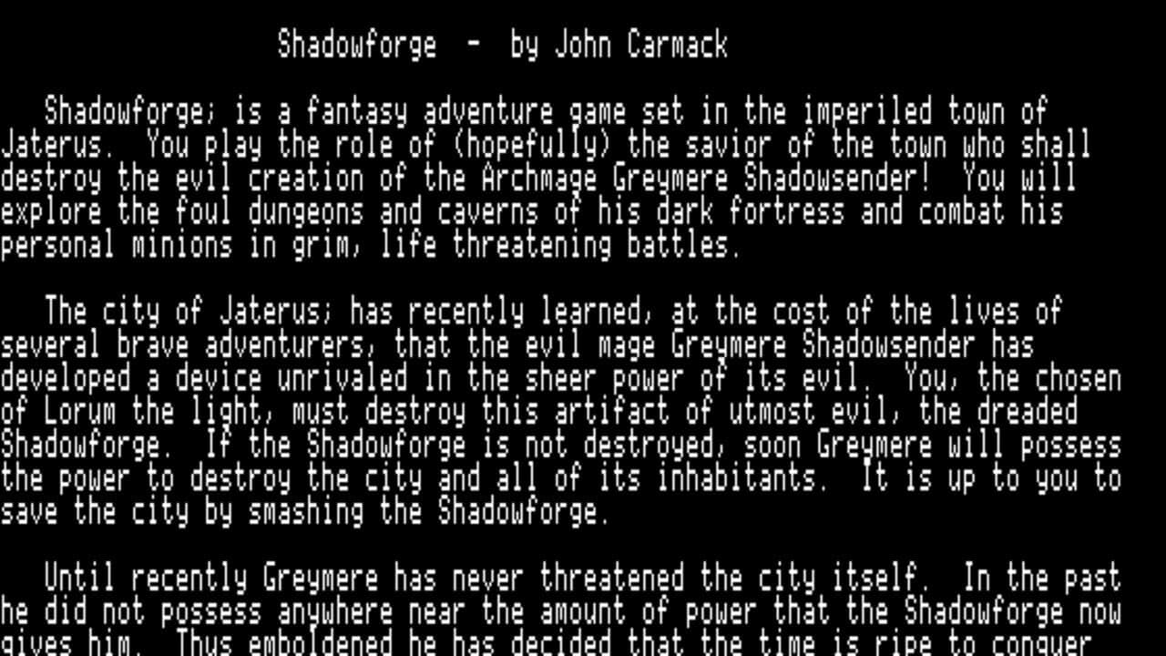 Shadowforge screenshot 1