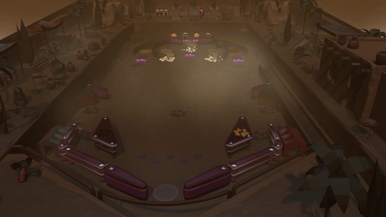 Roxy Raccoon's Pinball Panic: Epic Egypt screenshot 1