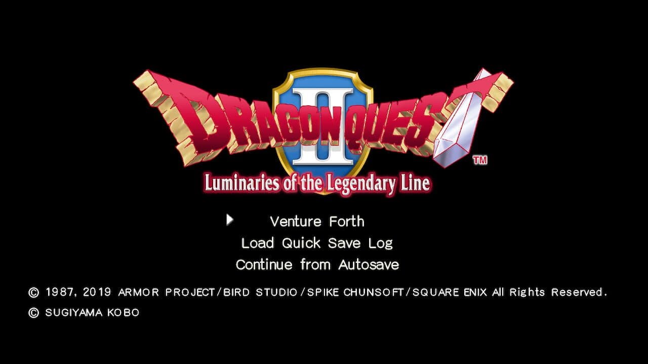 Dragon Quest II: Luminaries of the Legendary Line screenshot 1