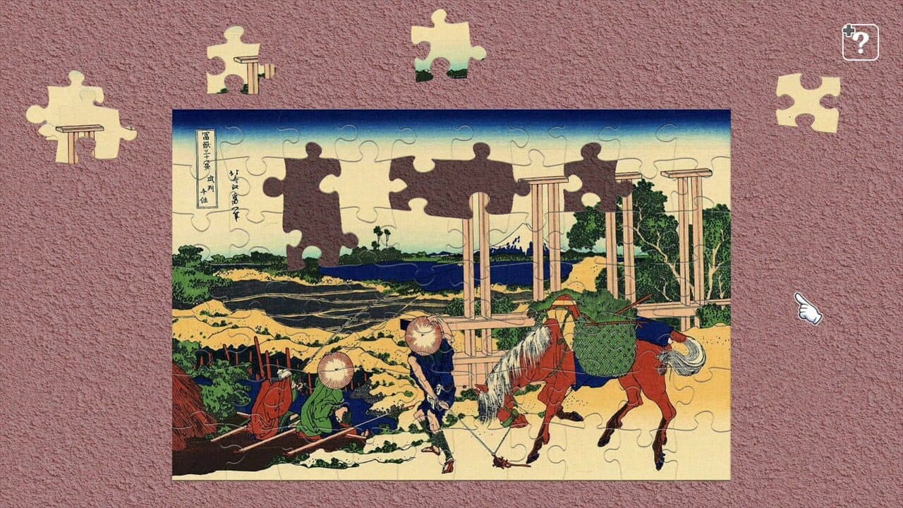 Jigsaw Masterpieces: Masterpieces of World - Ukiyo-e, Hokusai's Thirty-Six Views of Mt.Fuji Vol.1 thumbnail 4