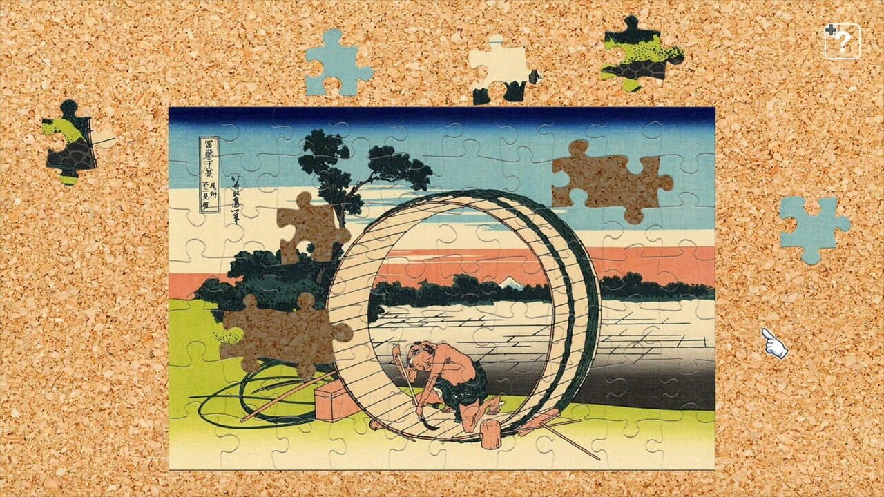 Jigsaw Masterpieces: Masterpieces of World - Ukiyo-e, Hokusai's Thirty-Six Views of Mt.Fuji Vol.1 thumbnail 2