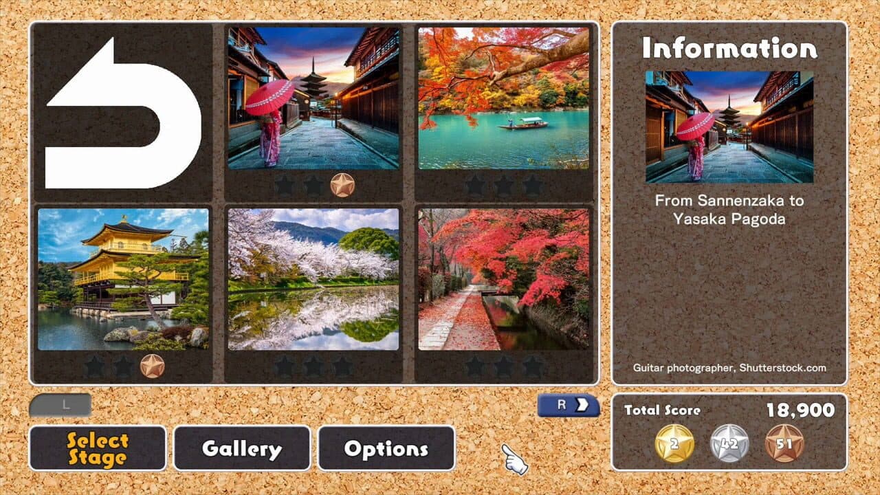 Jigsaw Masterpieces: Kyoto - Most Beautiful Places in Japan screenshot 1