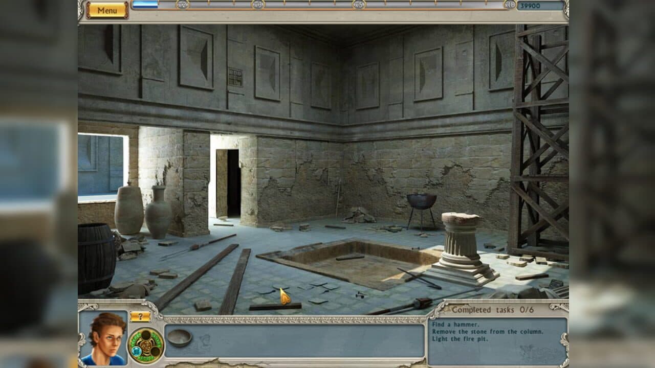 Alabama Smith in Escape from Pompeii screenshot 1