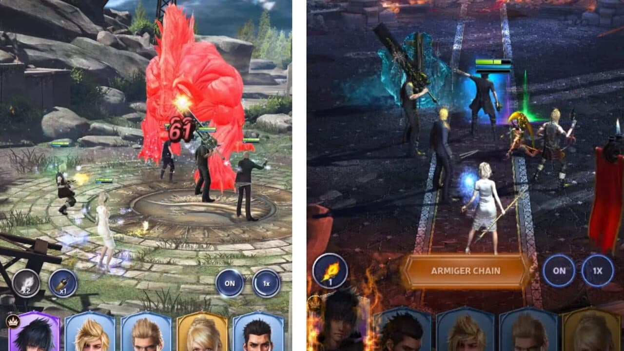 Final Fantasy XV: War for Eos screenshot 1